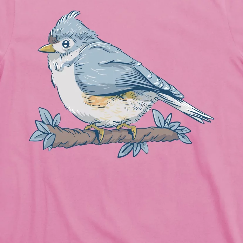 Tufted Titmouse Bird Cute Gift T-Shirt