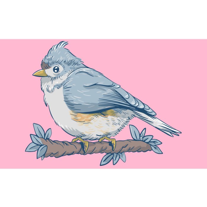 Tufted Titmouse Bird Cute Gift Bumper Sticker