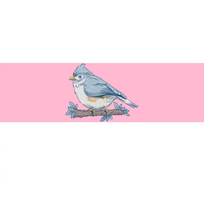 Tufted Titmouse Bird Cute Gift Bumper Sticker