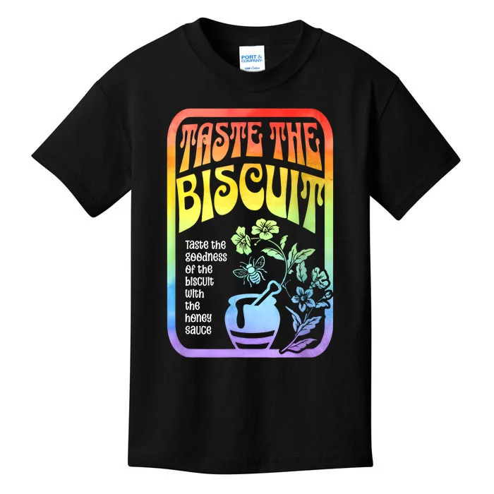 Taste The Biscuit Taste The Goodness Kids T-Shirt