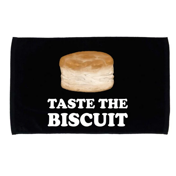 Taste The Biscuit Funny Meme Microfiber Hand Towel