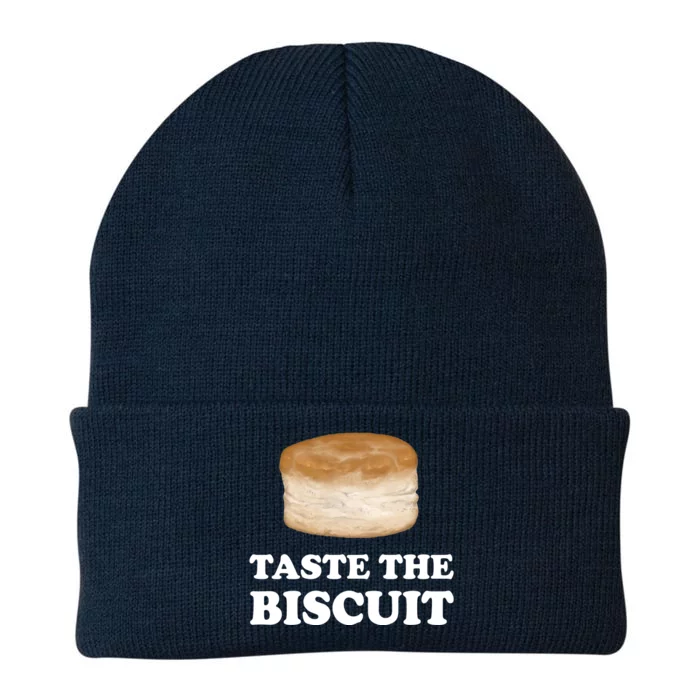 Taste The Biscuit Funny Meme Knit Cap Winter Beanie