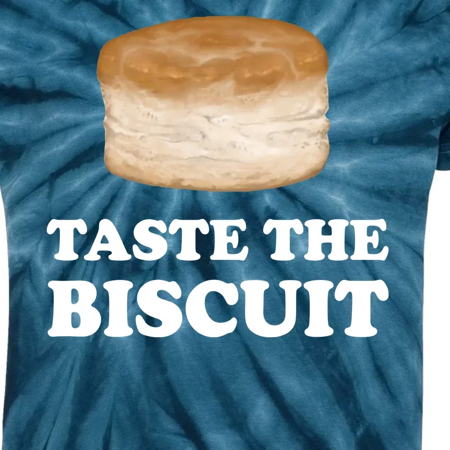 Taste The Biscuit Funny Meme Kids Tie-Dye T-Shirt