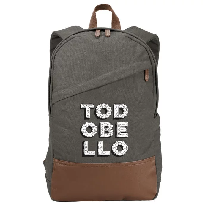 TODOBELLO (Todo Bello) Cotton Canvas Backpack