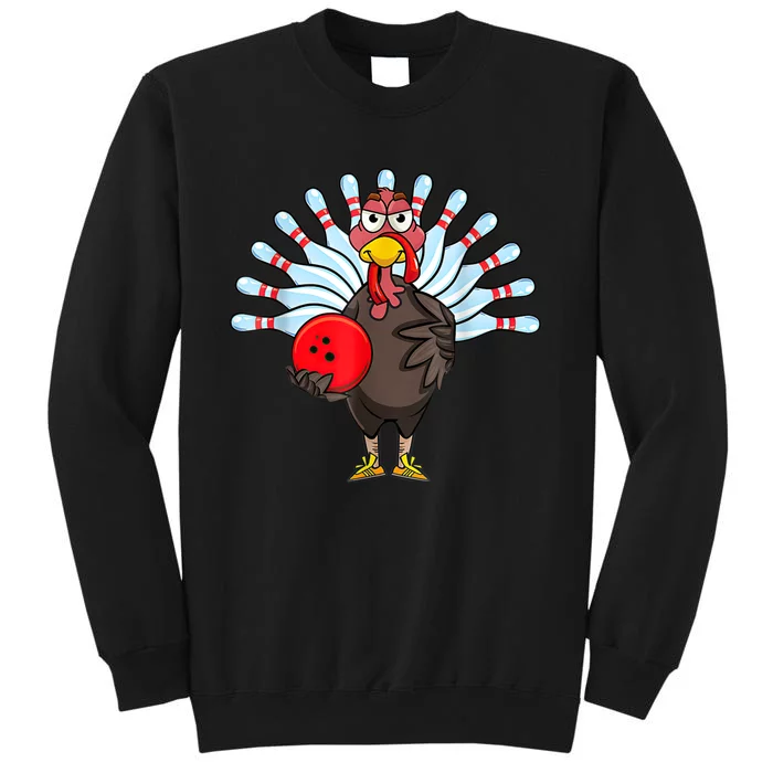 Thanksgiving Turkey Bowling Pin Matching Team Sweatshirt