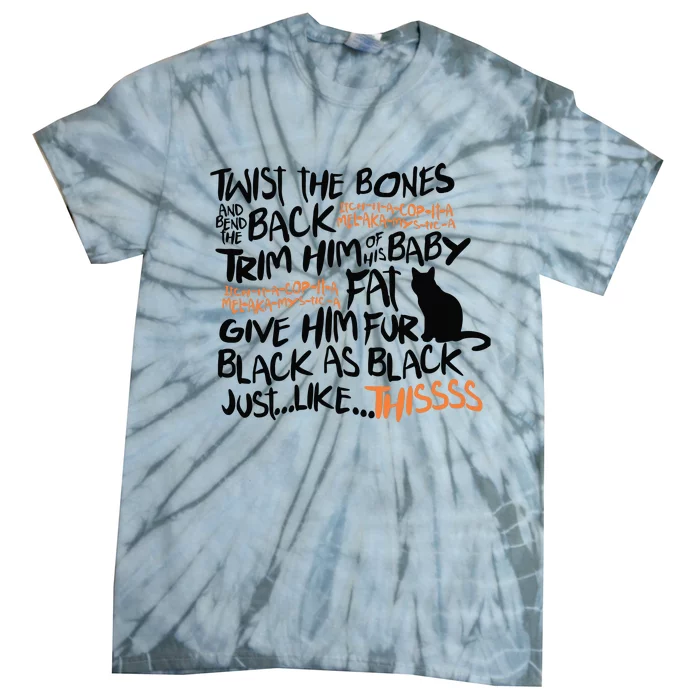 Twist The Bones And Bend The Back Tie-Dye T-Shirt