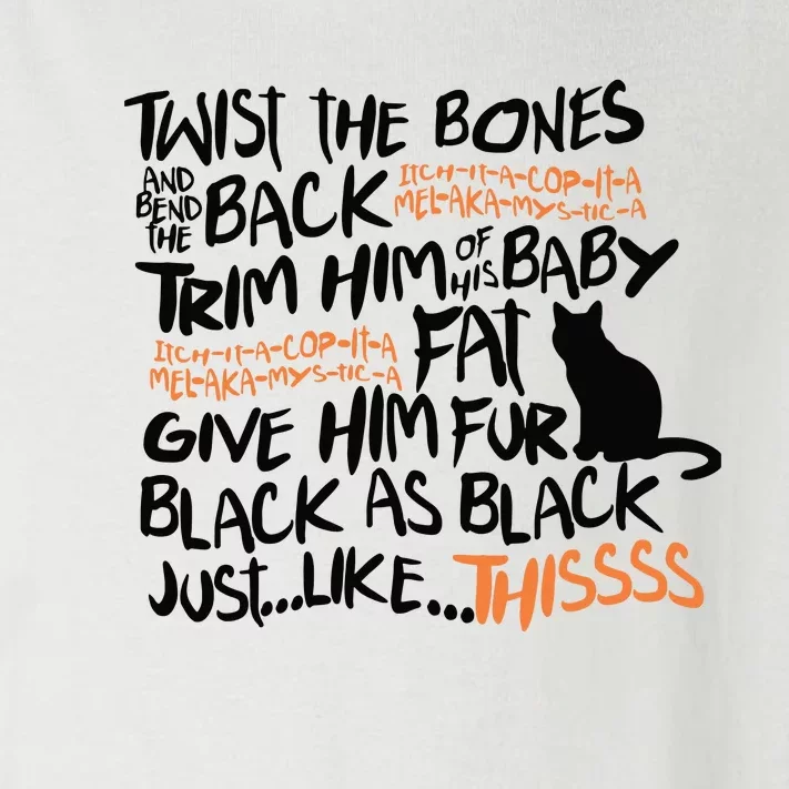 Twist The Bones And Bend The Back Toddler Long Sleeve Shirt