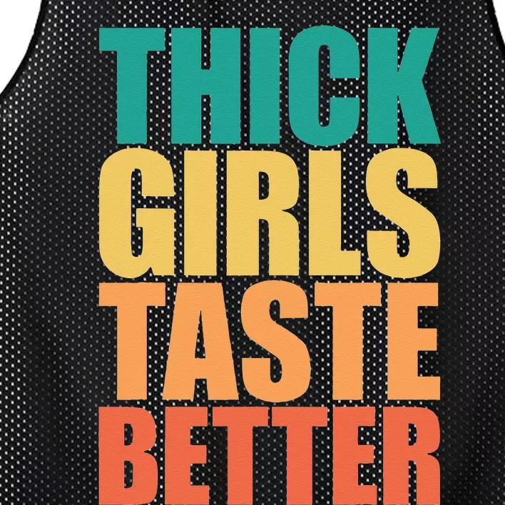 Thick Taste Better Thick Taste Better Mesh Reversible Basketball Jersey Tank