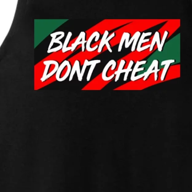 Tristan Thompson Black Man Dont Cheat Ladies Tri-Blend Wicking Tank