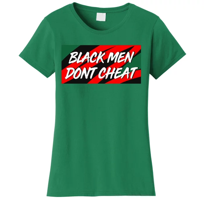 Tristan Thompson Black Man Dont Cheat Women's T-Shirt