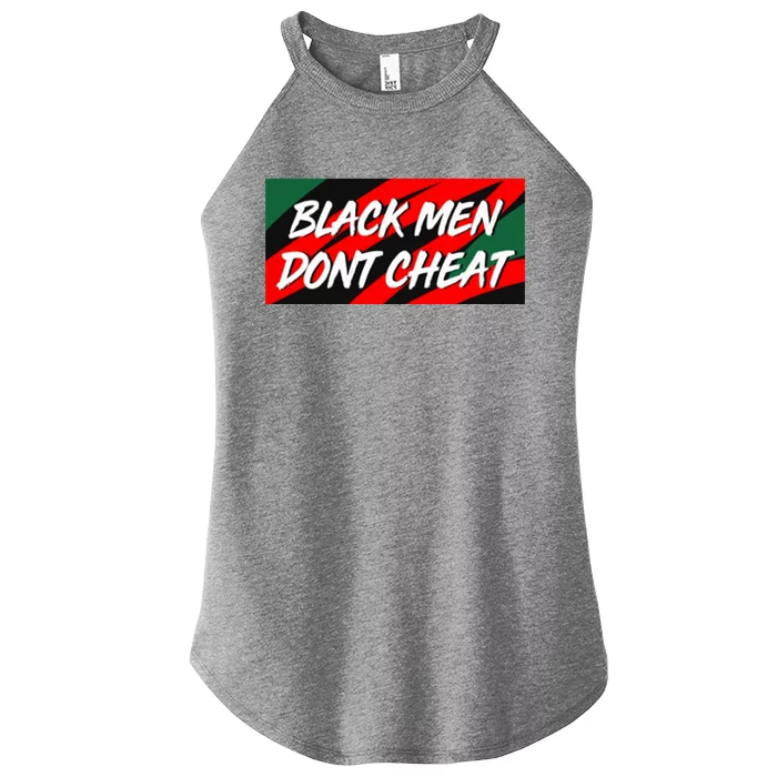 Tristan Thompson Black Man Dont Cheat Women’s Perfect Tri Rocker Tank