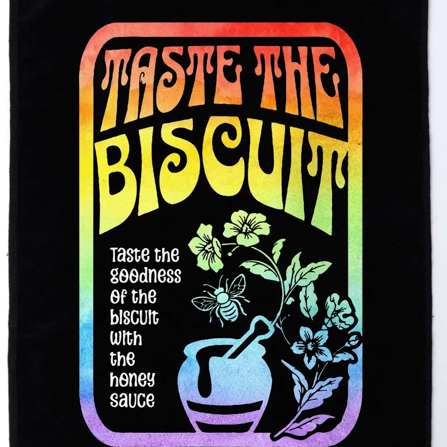 Taste The Biscuit Taste The Goodness Platinum Collection Golf Towel