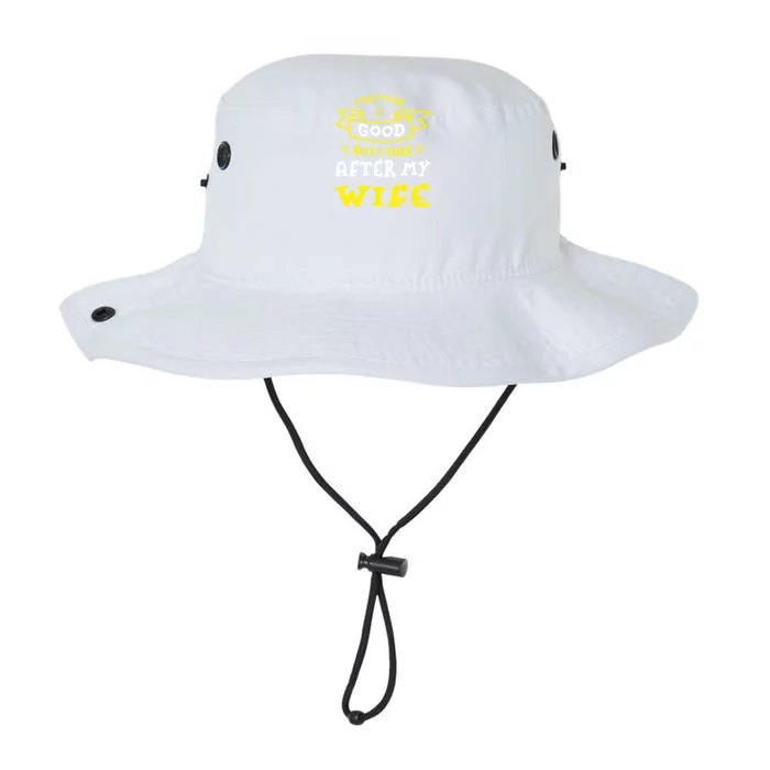 Try To Be Good But I Take After My Wife Funny Humor Funny Gift Legacy Cool Fit Booney Bucket Hat