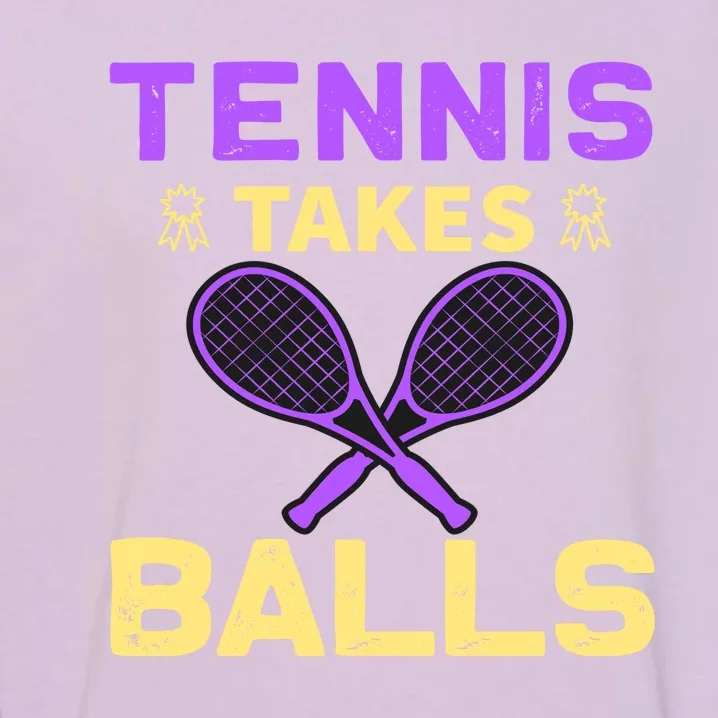 Tennis Takes Balls Garment-Dyed Sweatshirt