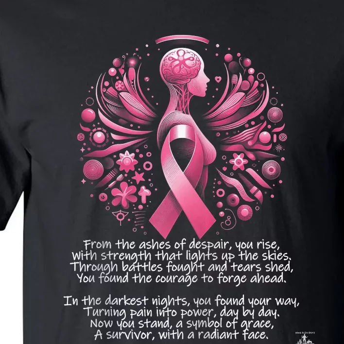 Tribute To Breast Cancer Survivors Tall T-Shirt