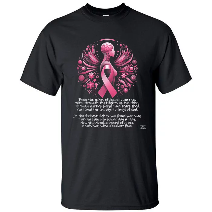 Tribute To Breast Cancer Survivors Tall T-Shirt