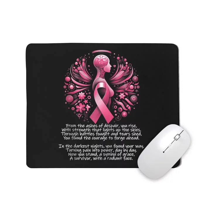 Tribute To Breast Cancer Survivors Mousepad