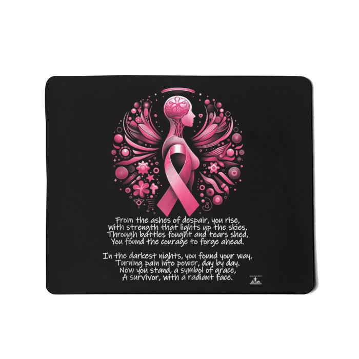 Tribute To Breast Cancer Survivors Mousepad