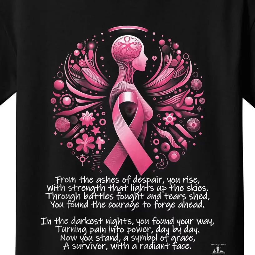 Tribute To Breast Cancer Survivors Kids T-Shirt