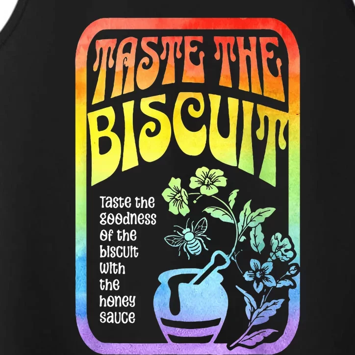 Taste The Biscuit Taste The Goodness Performance Tank