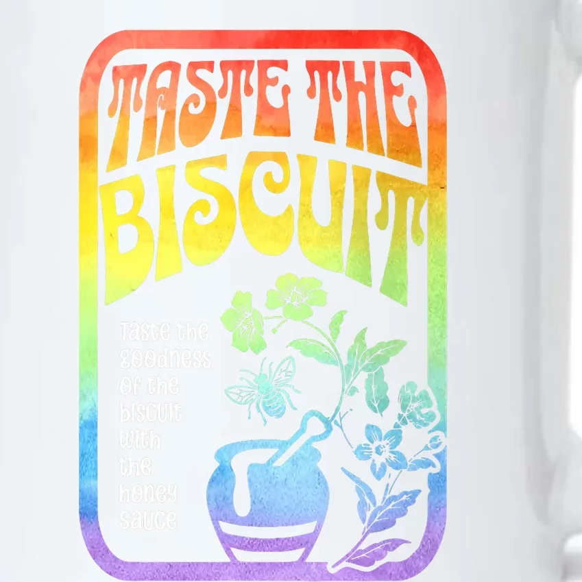 Taste The Biscuit Taste The Goodness Black Color Changing Mug