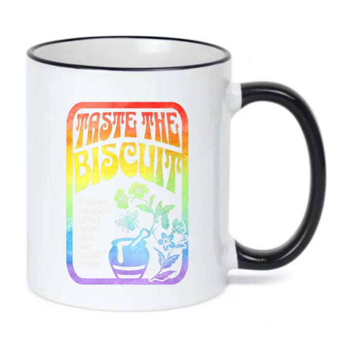 Taste The Biscuit Taste The Goodness Black Color Changing Mug