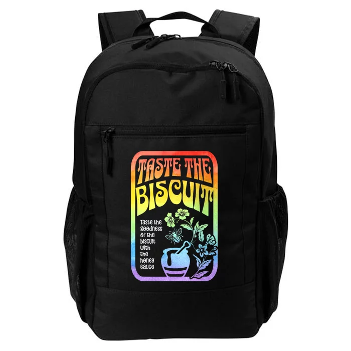 Taste The Biscuit Taste The Goodness Daily Commute Backpack