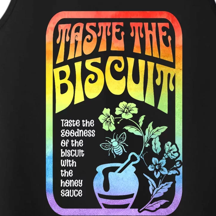 Taste The Biscuit Taste The Goodness Performance Tank