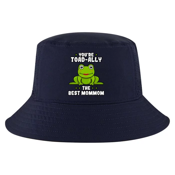 Toadgiftally The Best Mommom Frog Lover Toad Mother Great Gift Cool Comfort Performance Bucket Hat