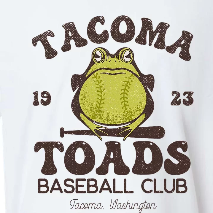 Tacoma Toads Baseball Retro Minor League Baseball Team Sueded Cloud Jersey T-Shirt