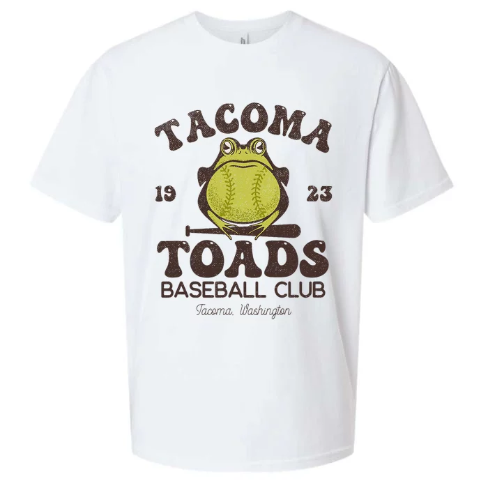 Tacoma Toads Baseball Retro Minor League Baseball Team Sueded Cloud Jersey T-Shirt