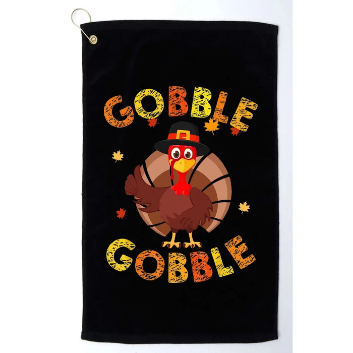 Thanksgiving Turkey Baby Outfit Adorable Gobble Gobble Platinum Collection Golf Towel