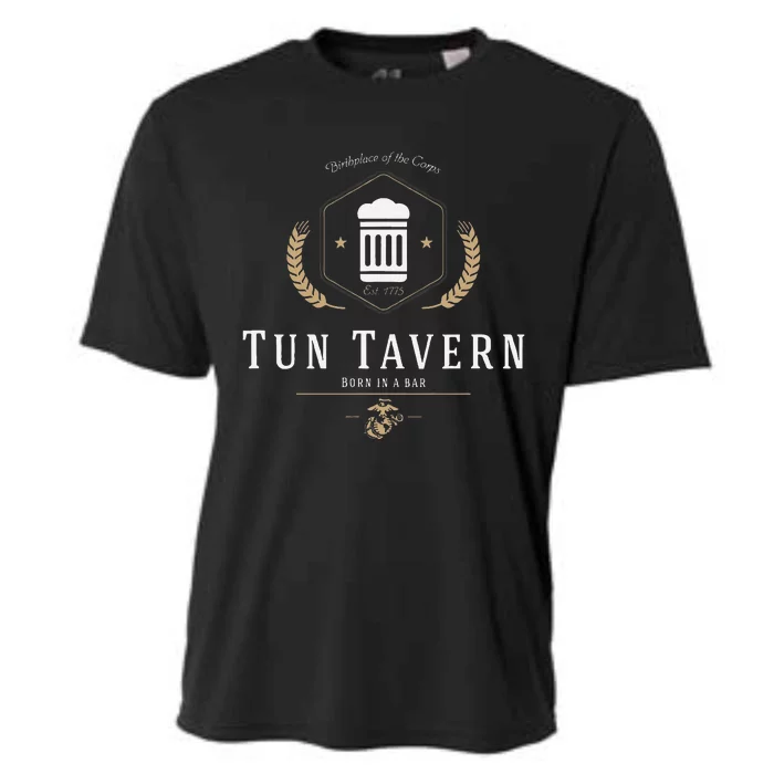 Tun Tavern Birthplace Of The Corps Cooling Performance Crew T-Shirt