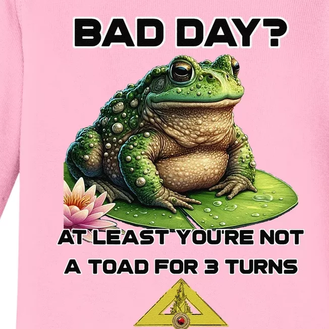 Talisman The Board Game Bad Day Toad For 3 Turns Baby Long Sleeve Bodysuit