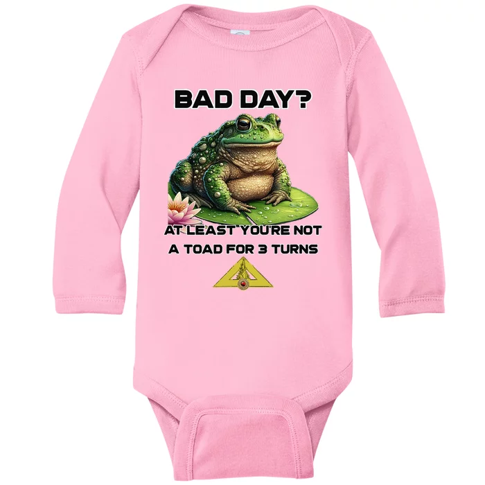 Talisman The Board Game Bad Day Toad For 3 Turns Baby Long Sleeve Bodysuit