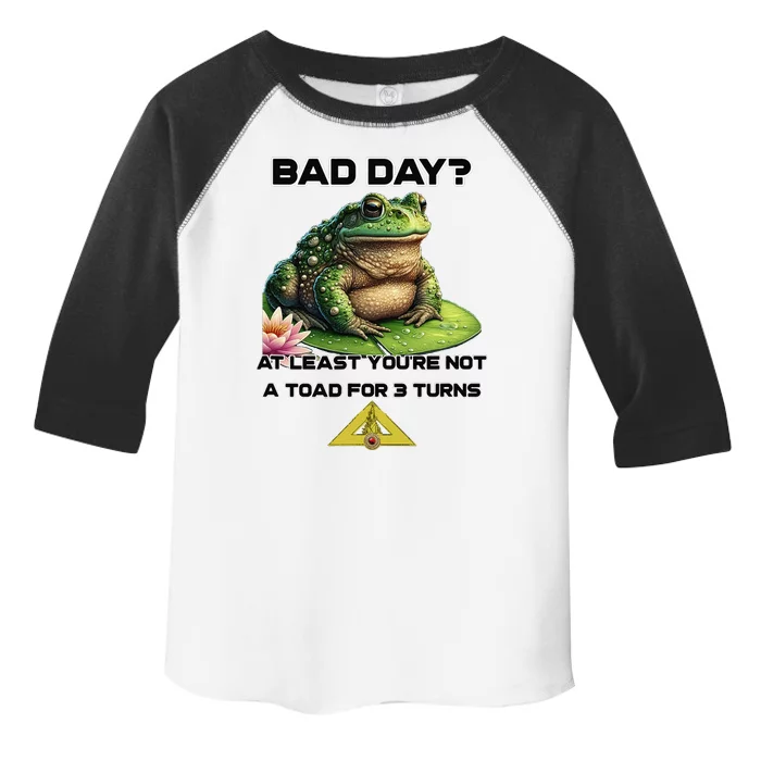 Talisman The Board Game Bad Day Toad For 3 Turns Toddler Fine Jersey T-Shirt