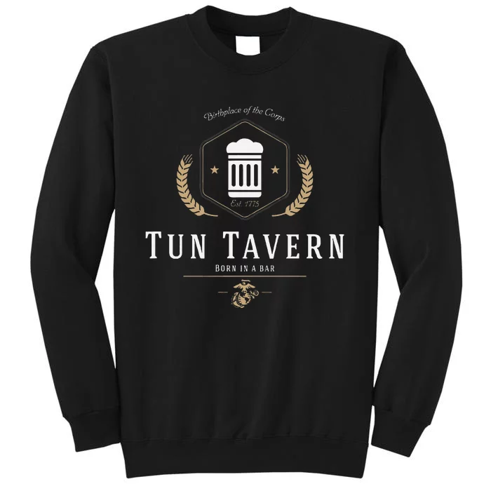 Tun Tavern Birthplace Of The Corps Tall Sweatshirt