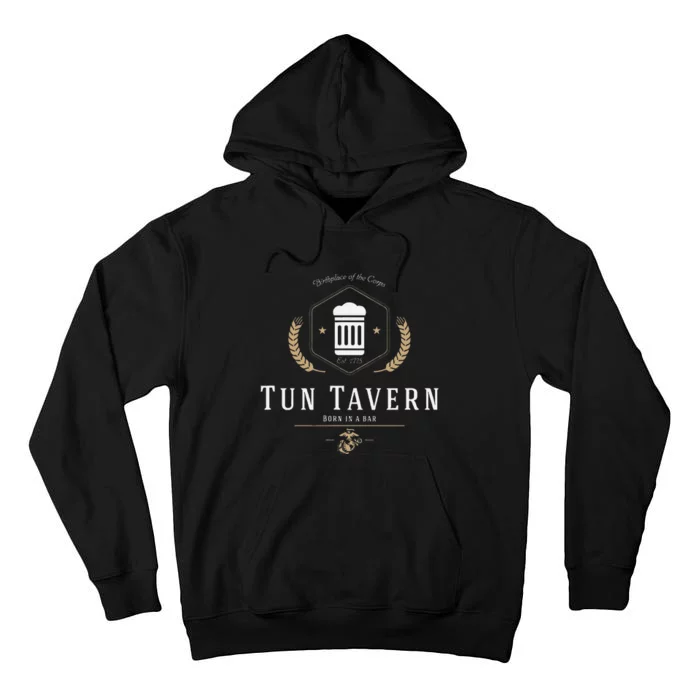 Tun Tavern Birthplace Of The Corps Tall Hoodie