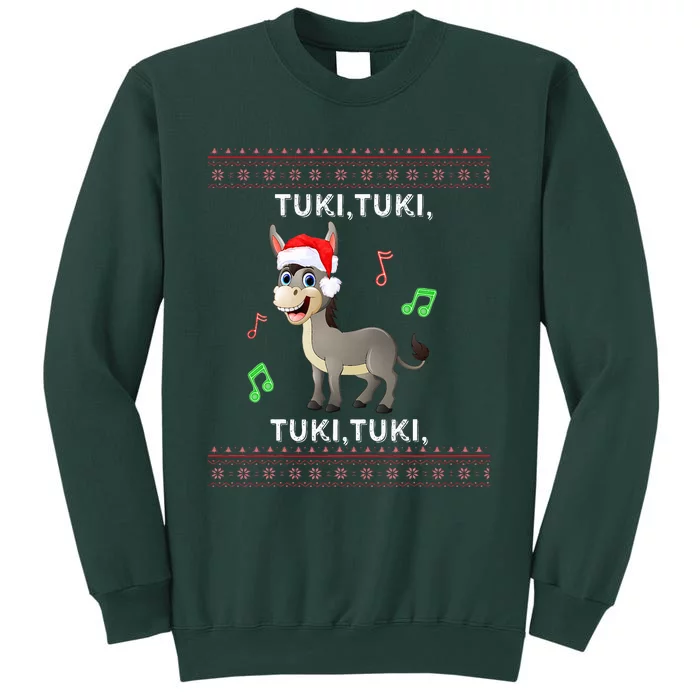 Tuki Tuki Burrito Sabanero Navidad Christmas Cute And Fun Sweatshirt