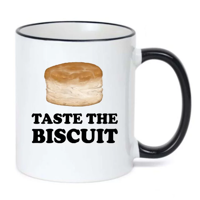 Taste The Biscuit Black Color Changing Mug