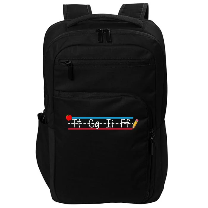 TGIF Teacher Back To School Impact Tech Backpack