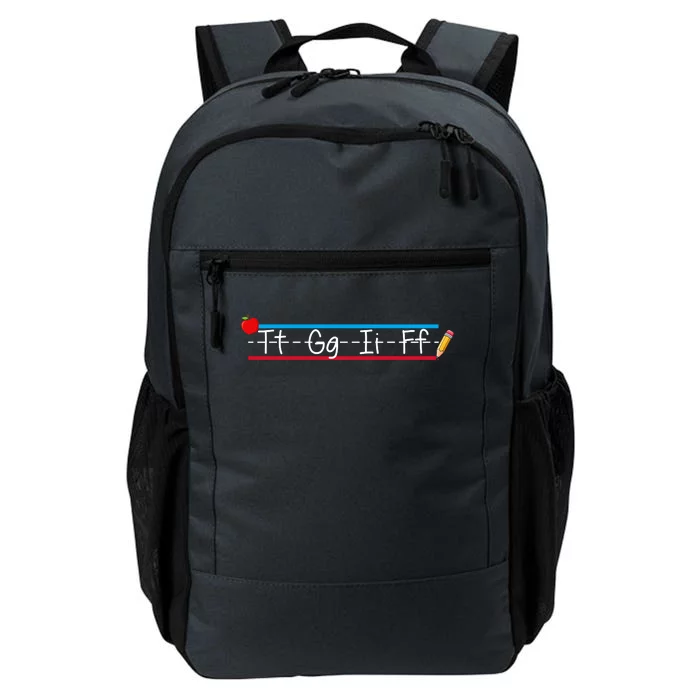 TGIF Teacher Back To School Daily Commute Backpack