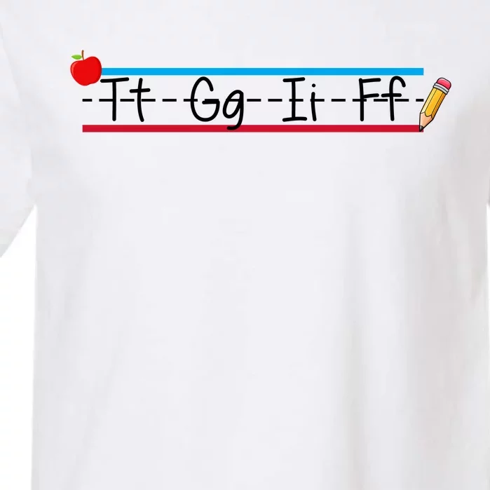 TGIF Teacher Back To School Garment-Dyed Heavyweight T-Shirt