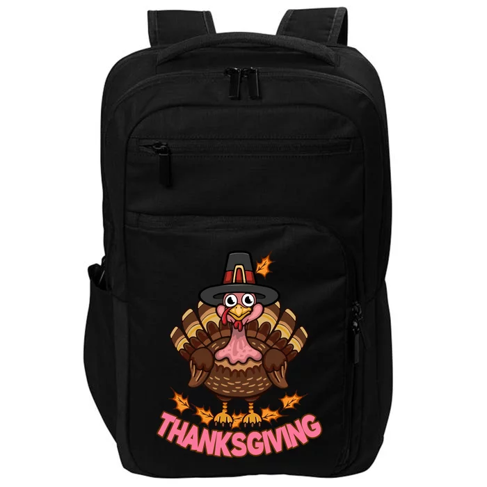 Thanksgiving Turkey Cute Holiday Impact Tech Backpack