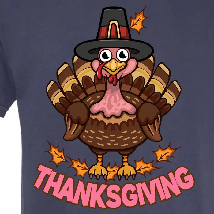 Thanksgiving Turkey Cute Holiday Garment-Dyed Heavyweight T-Shirt