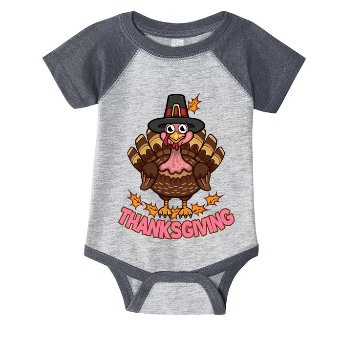 Thanksgiving Turkey Cute Holiday Infant Baby Jersey Bodysuit