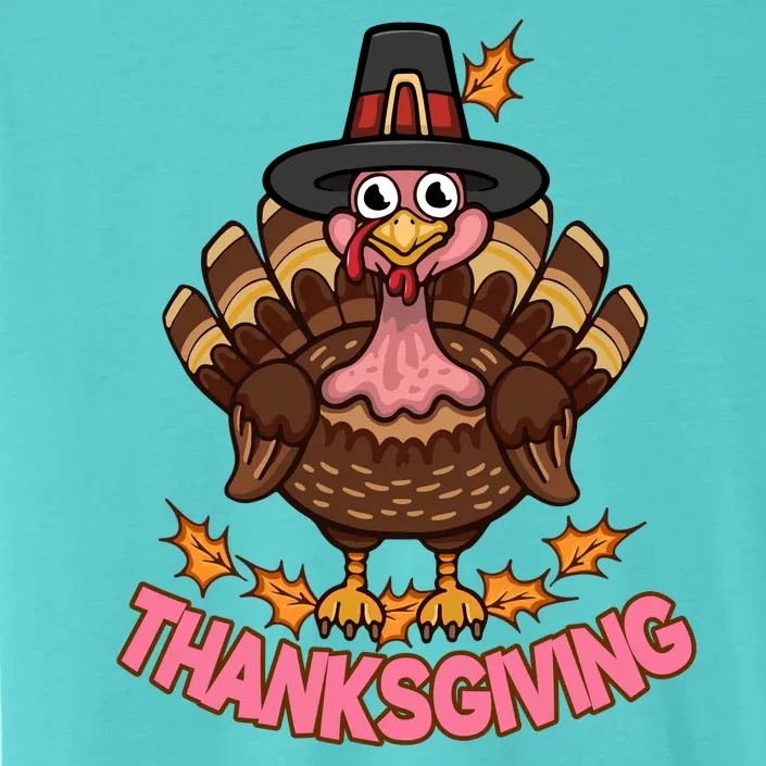 Thanksgiving Turkey Cute Holiday ChromaSoft Performance T-Shirt