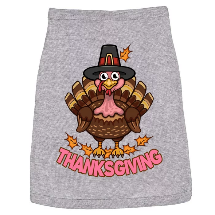 Thanksgiving Turkey Cute Holiday Doggie Tank