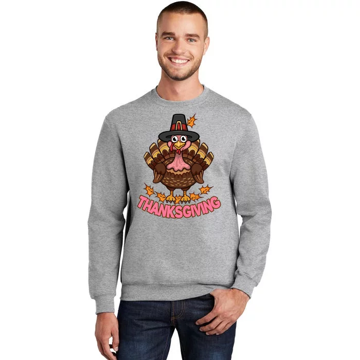 Thanksgiving Turkey Cute Holiday Sweatshirt