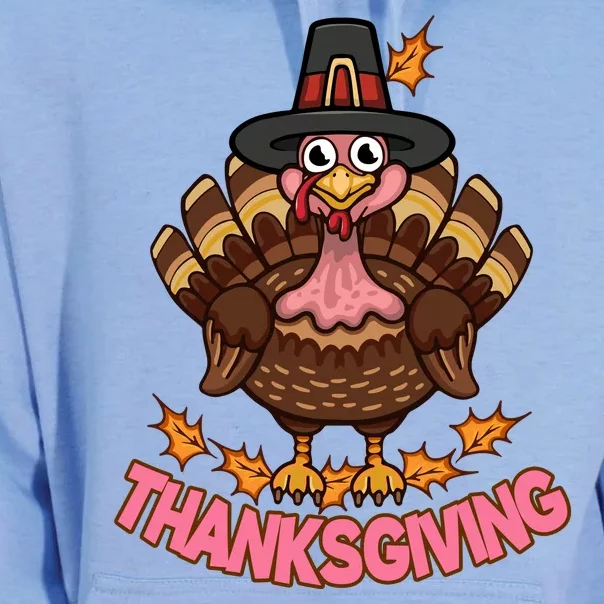 Thanksgiving Turkey Cute Holiday Unisex Surf Hoodie